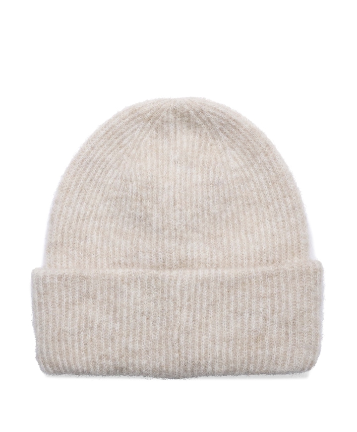 Dames muts beige