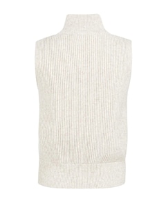 Dames gilet beige