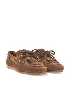 June Loua dames loafers bruin