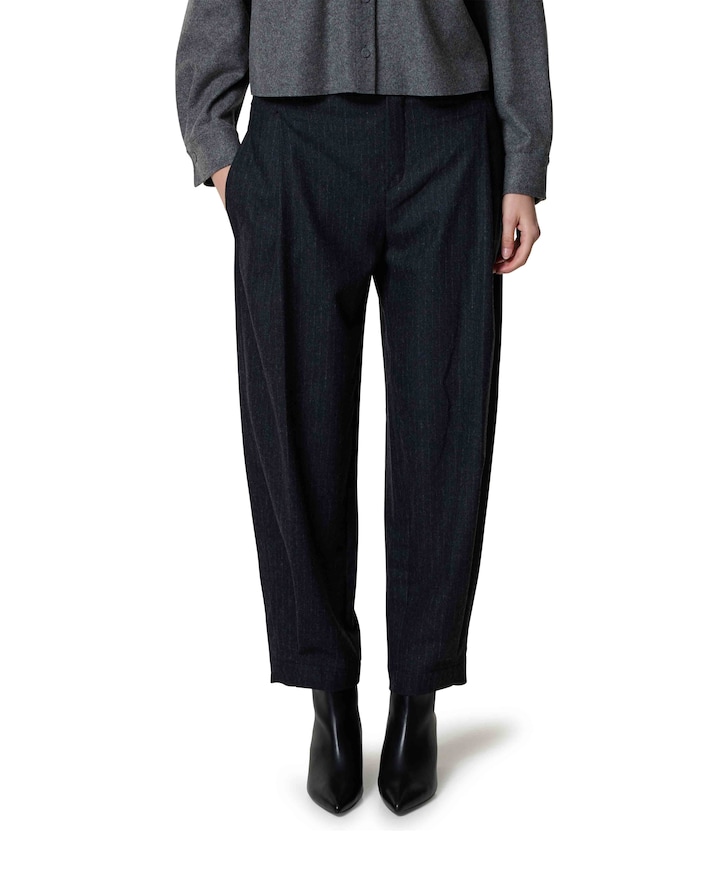 Mara_Tapered_392 dames broek blauw