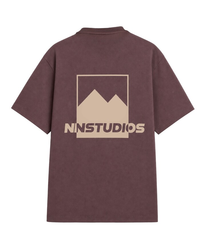Jongens T-shirt bordeaux