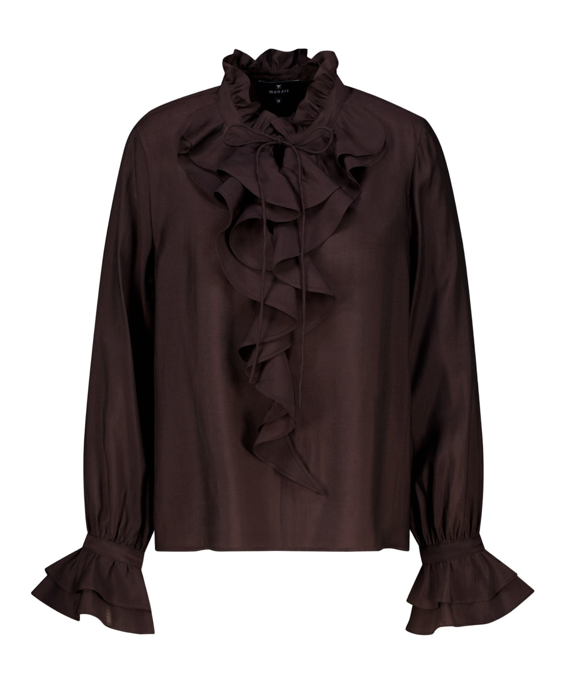 Dames blouse bruin