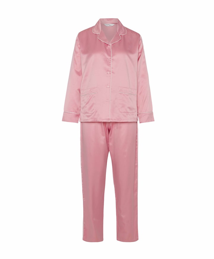 Dames pyjamaset roze