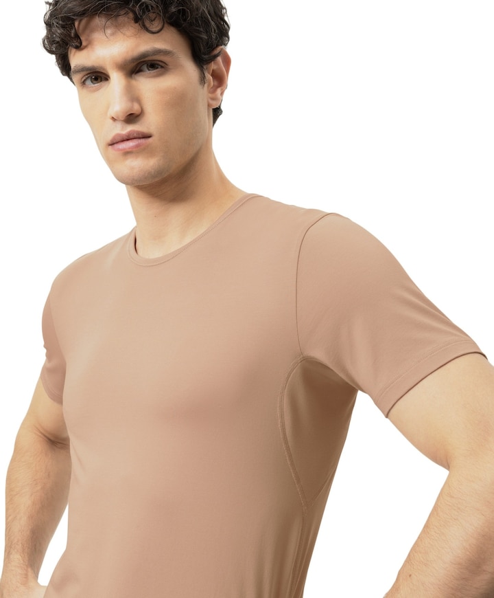 Heren T-shirt beige