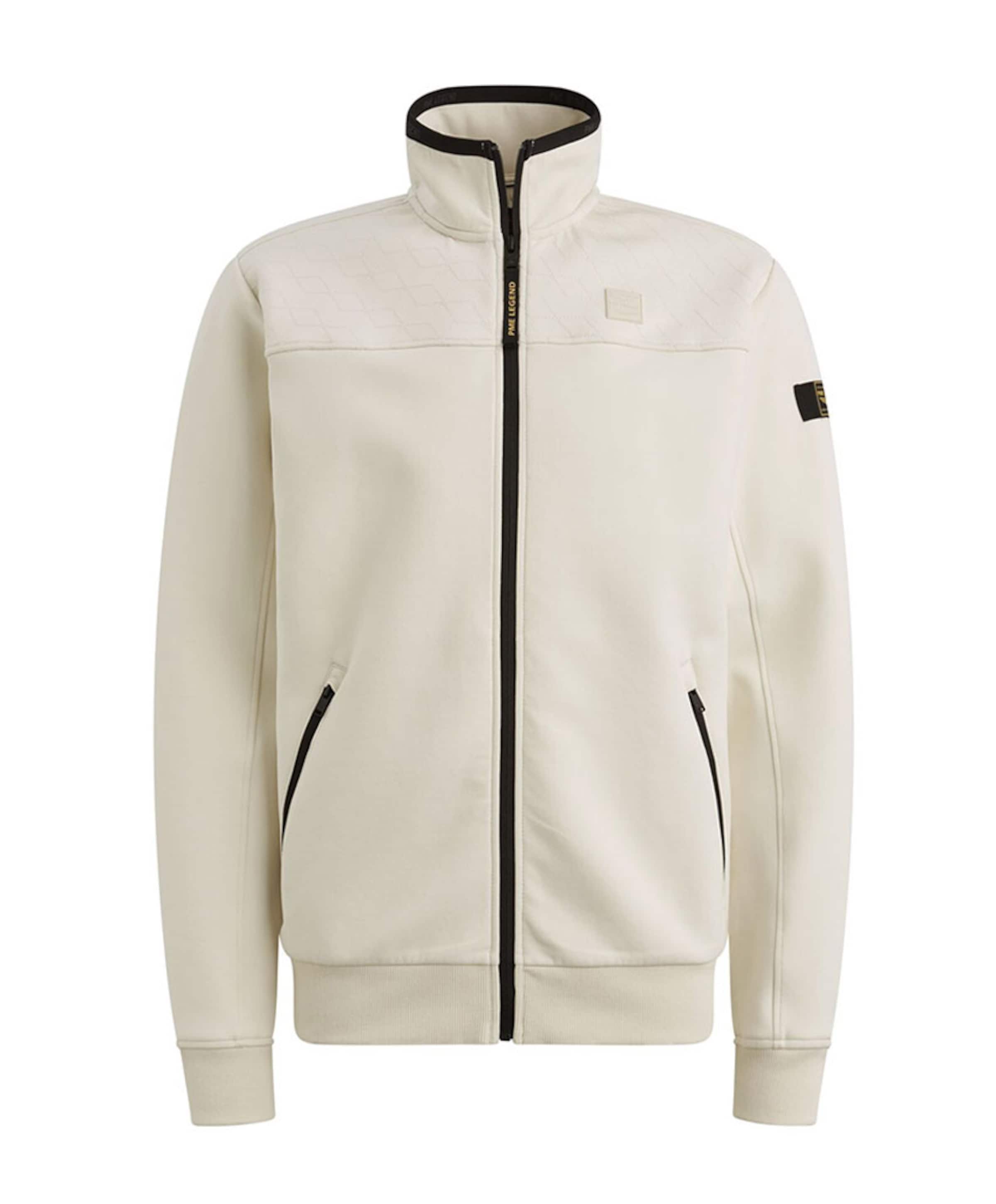 Heren vest ecru