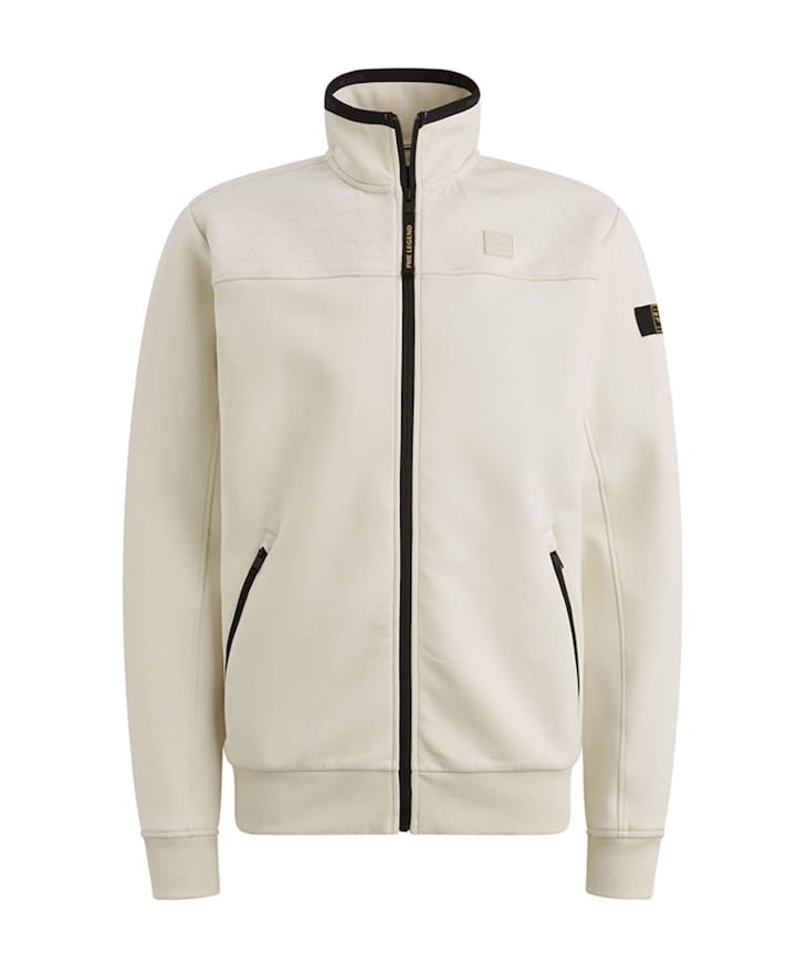 Heren vest ecru