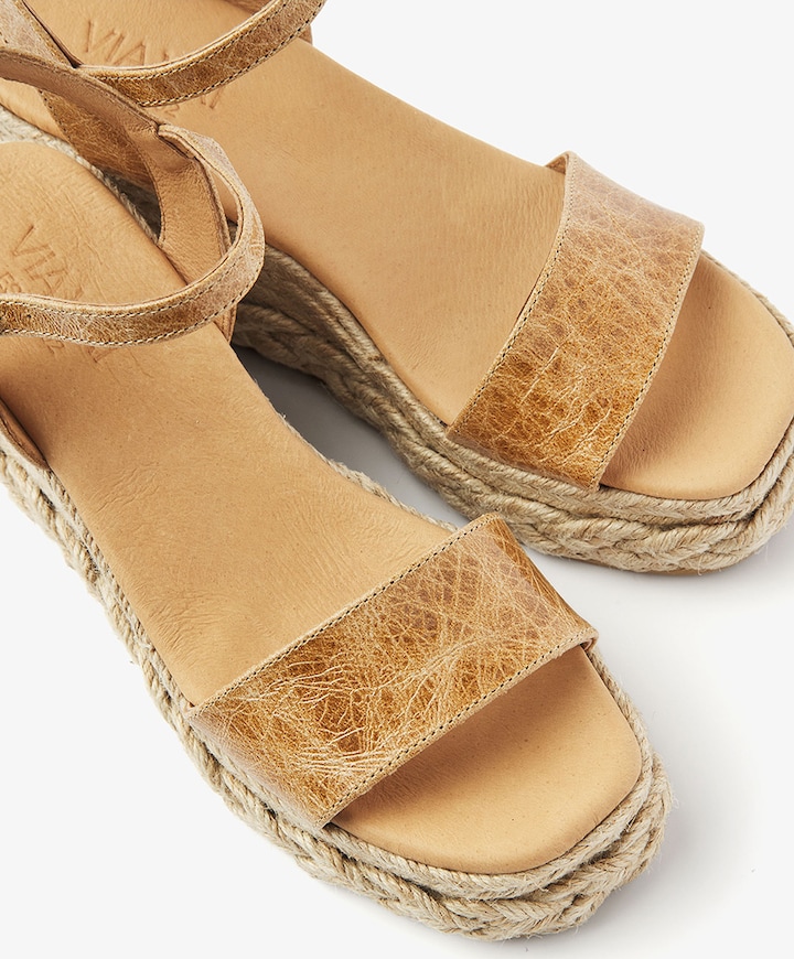 Capri Neva dames sandalets bruin