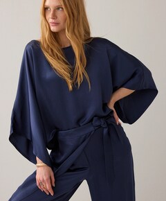 Dames top blauw