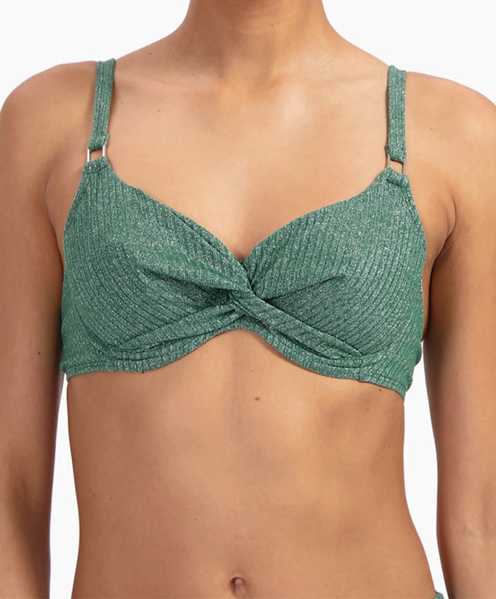 Dames bikinitop groen