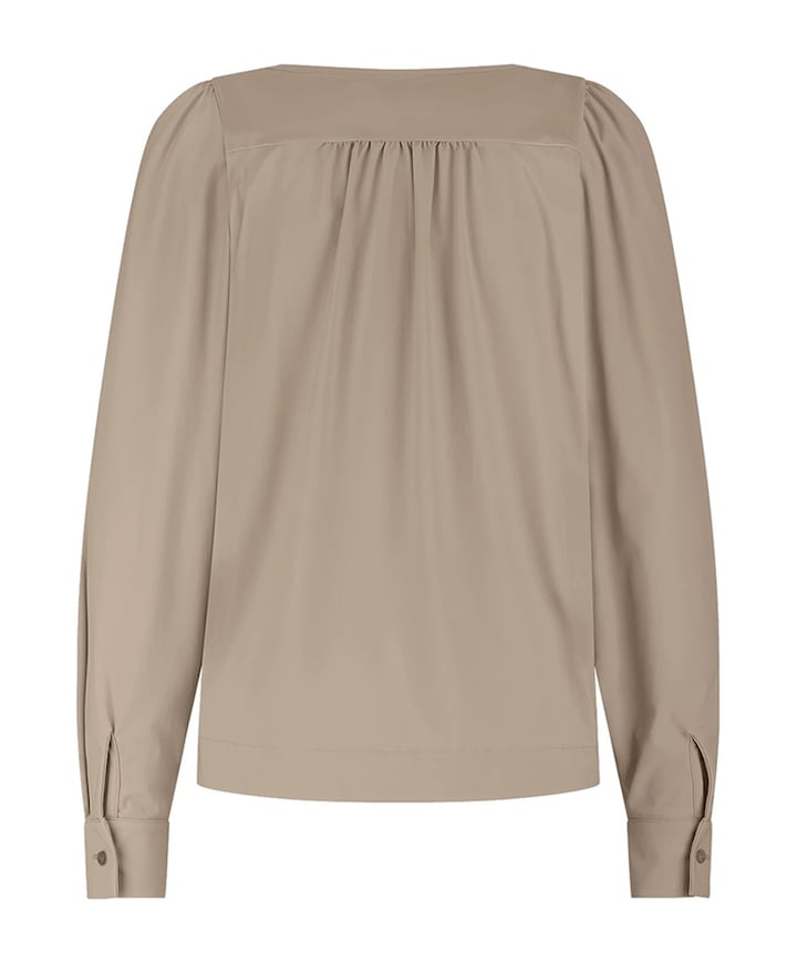 Dames top beige