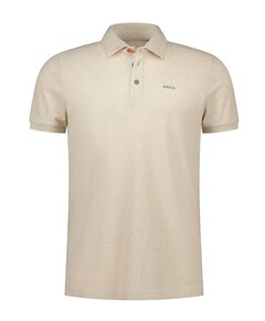 Heren polo ecru