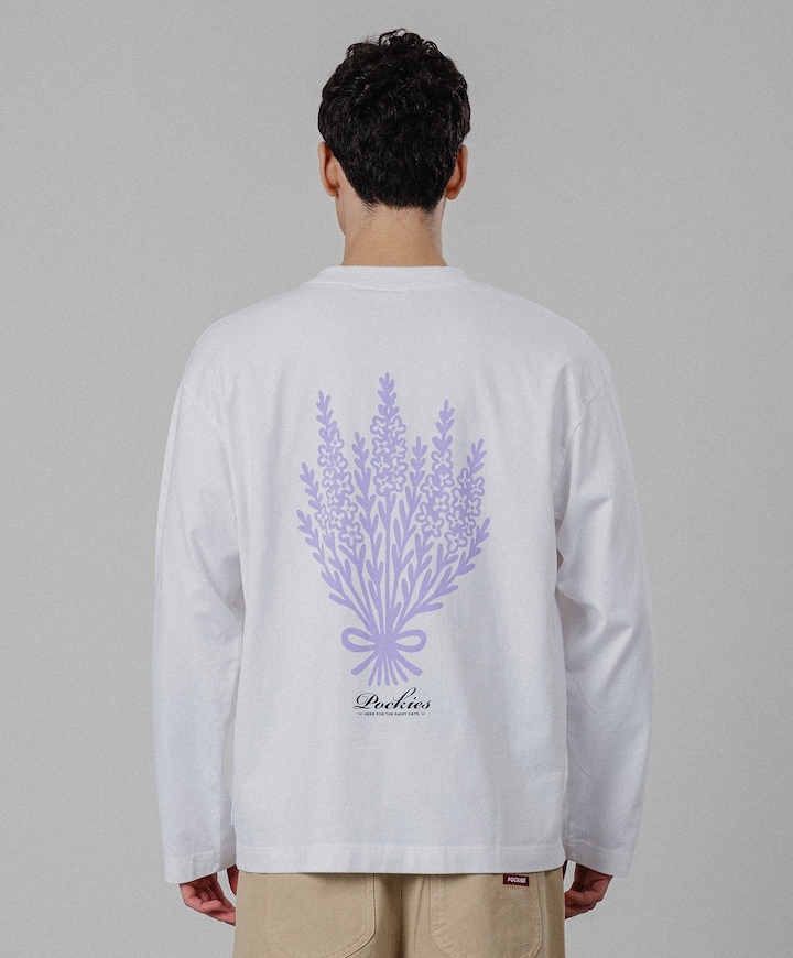 Heren longsleeve wit
