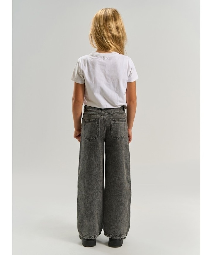 TNLissabon Wide Fit Jeans meisjes jeans grijs