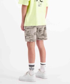 Camo cargo korte broek groen