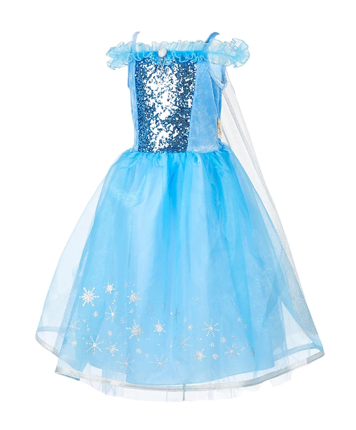 Meisjes Ice queen jurk multicolor
