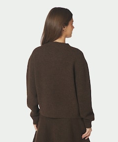 Dames vest bruin