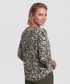 Dames longsleeve groen