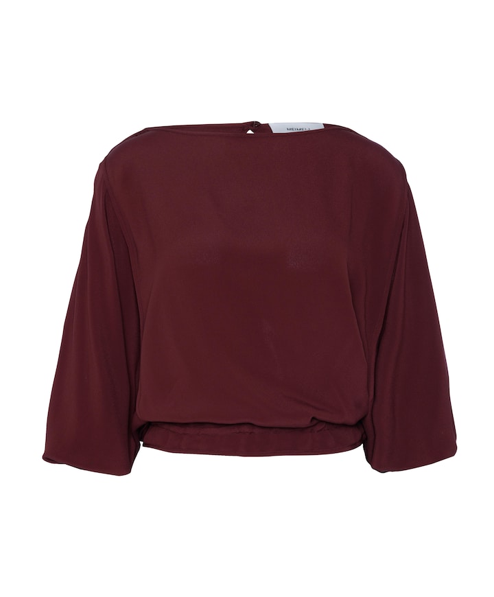 Dames blouse bordeaux
