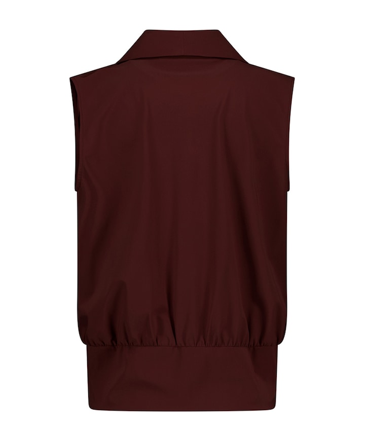 Dames top bruin