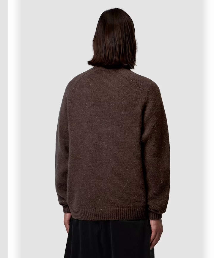 Heren sweater bruin