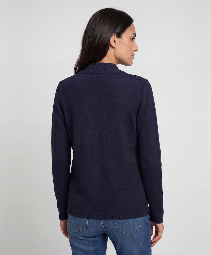 Dames vest blauw