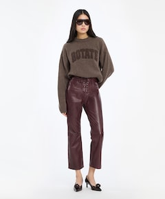 Dames sweater bruin