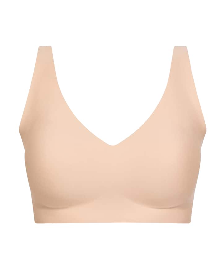 Dames bralette beige