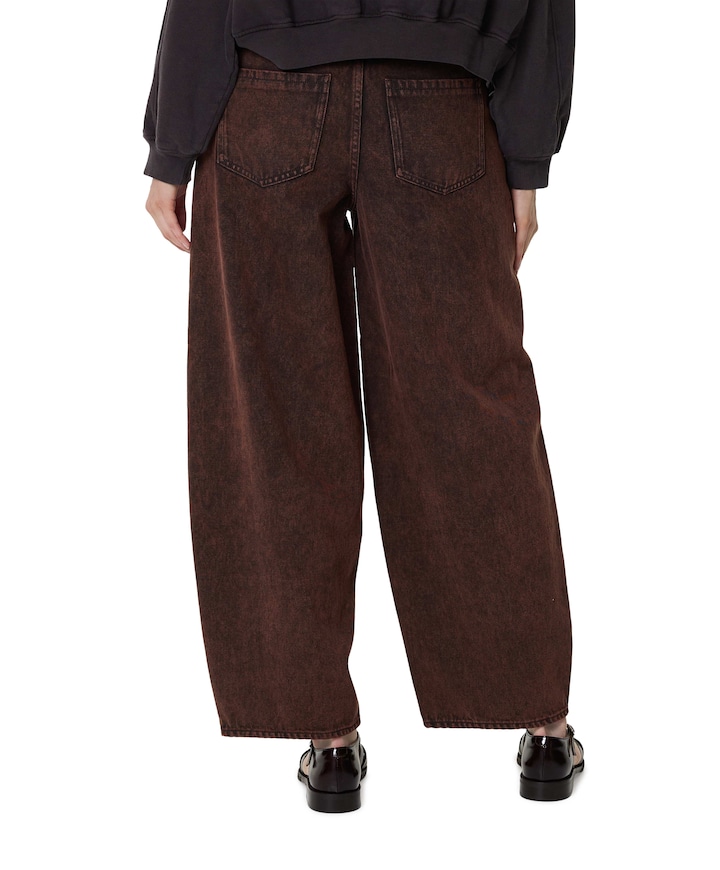 Tarrel dames jeans bruin