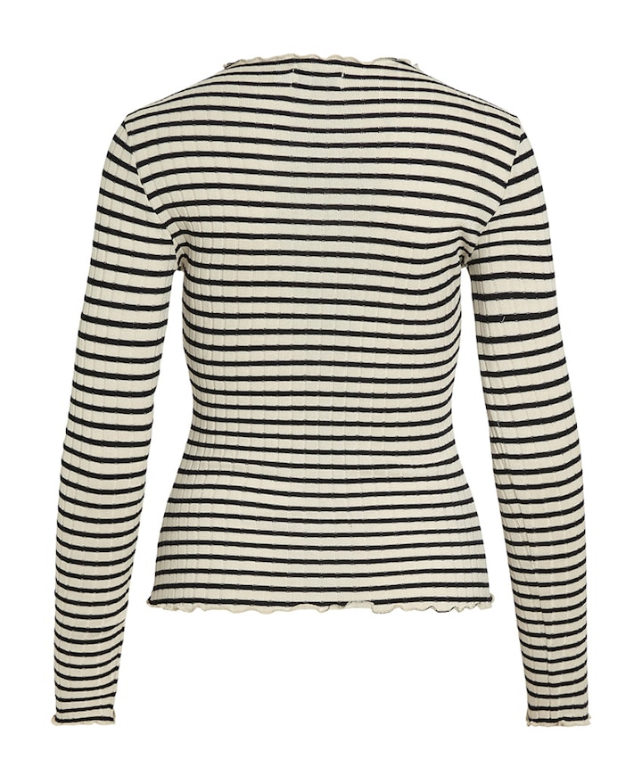 Dames longsleeve ecru