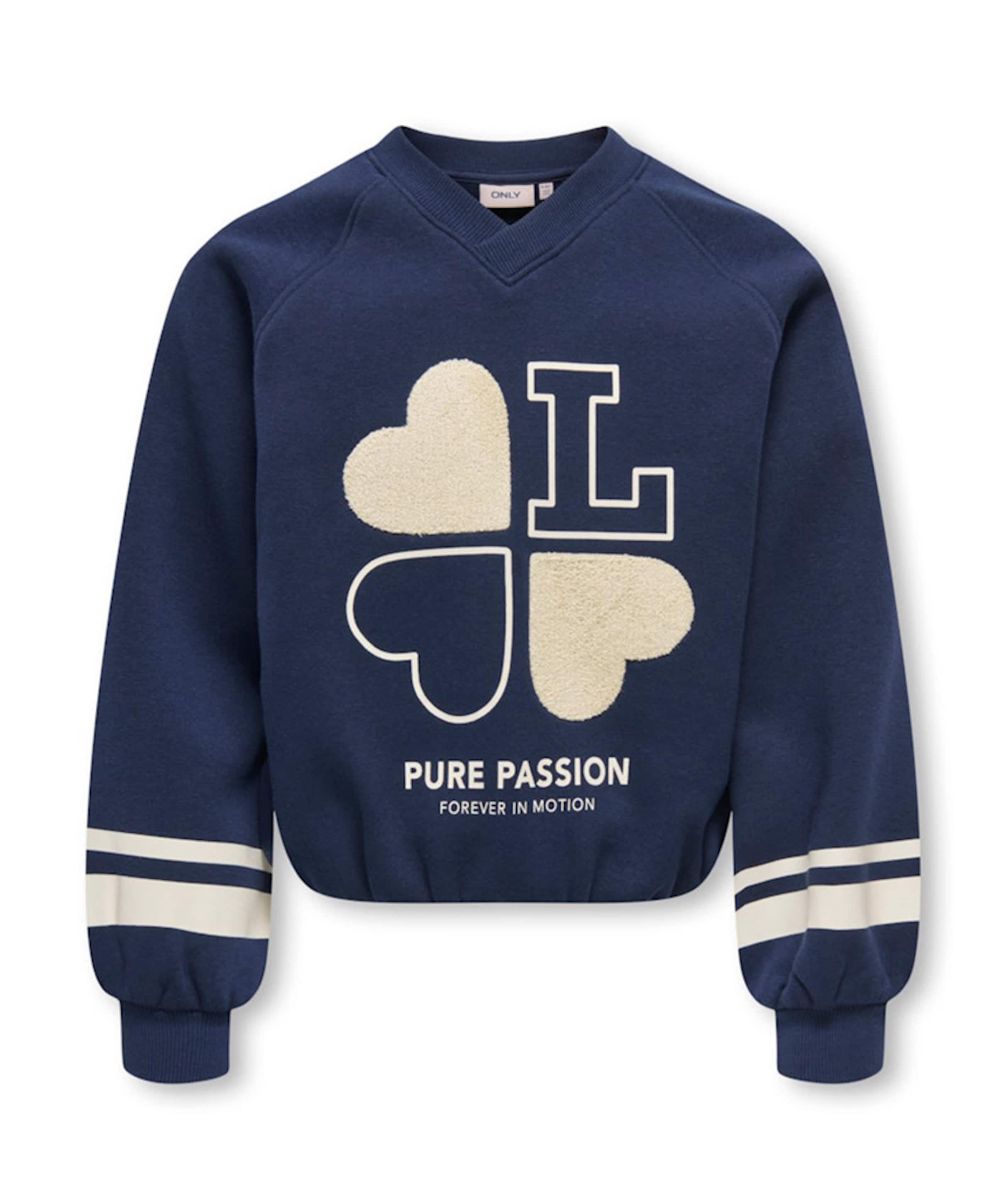 Meisjes sweater blauw
