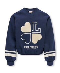 Meisjes sweater blauw