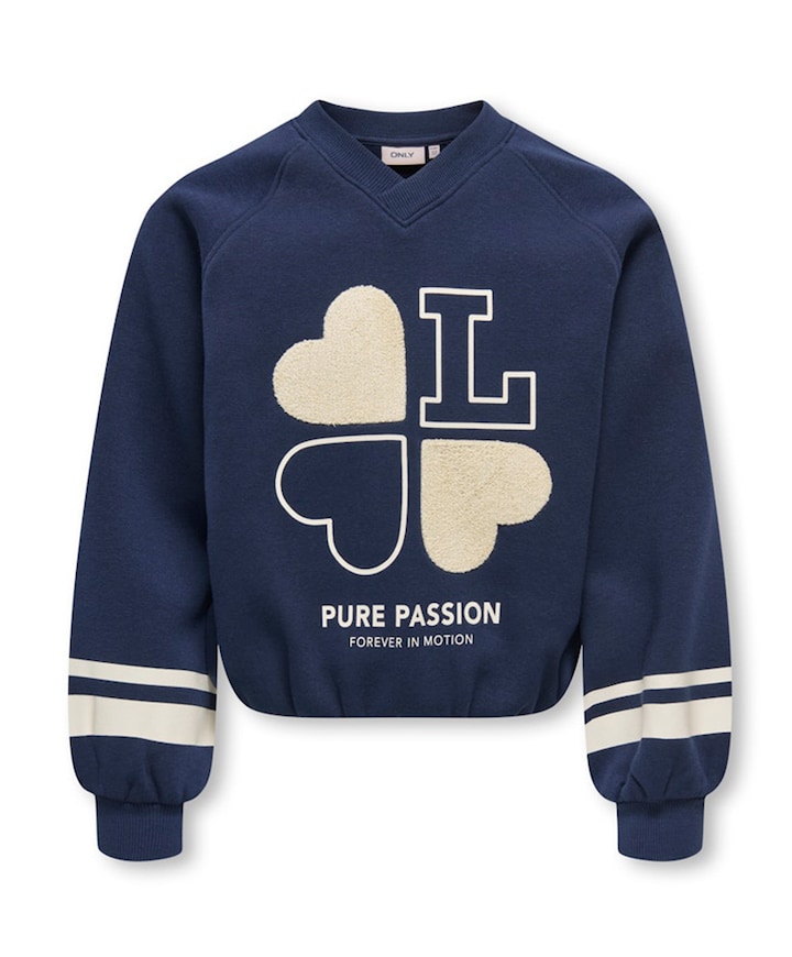 Meisjes sweater blauw