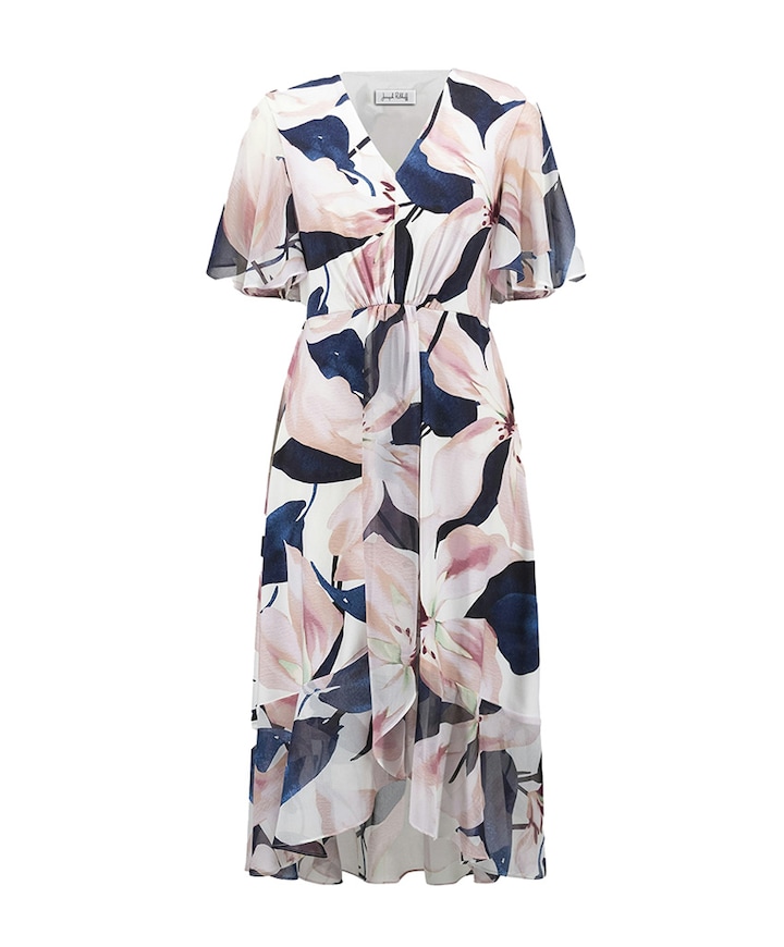 Dames jurk multicolor