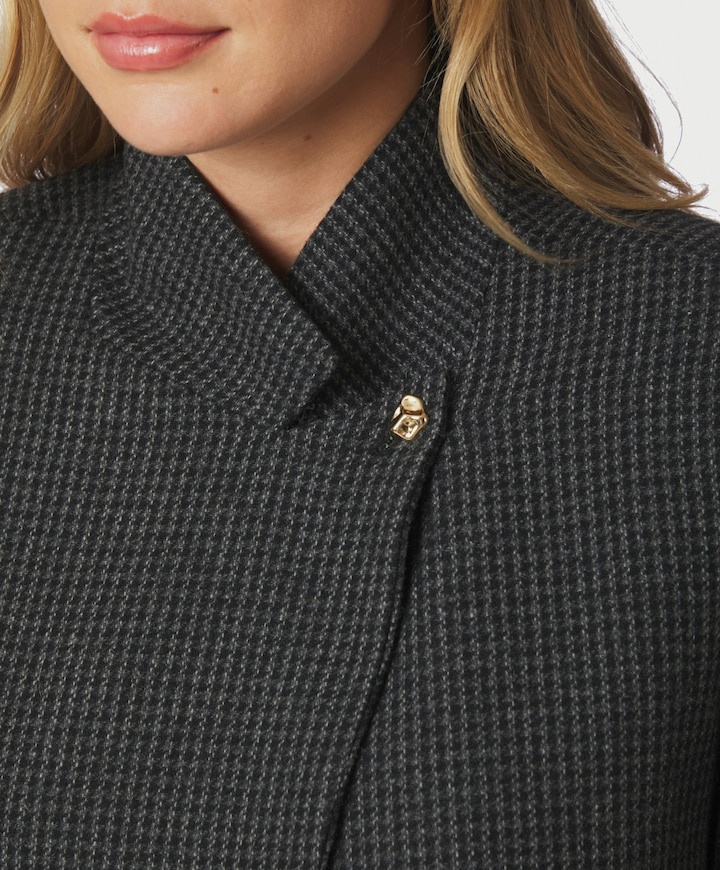 Dames blazer grijs