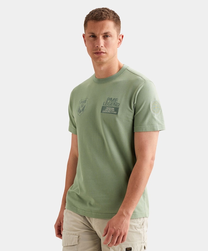Heren T-shirt groen