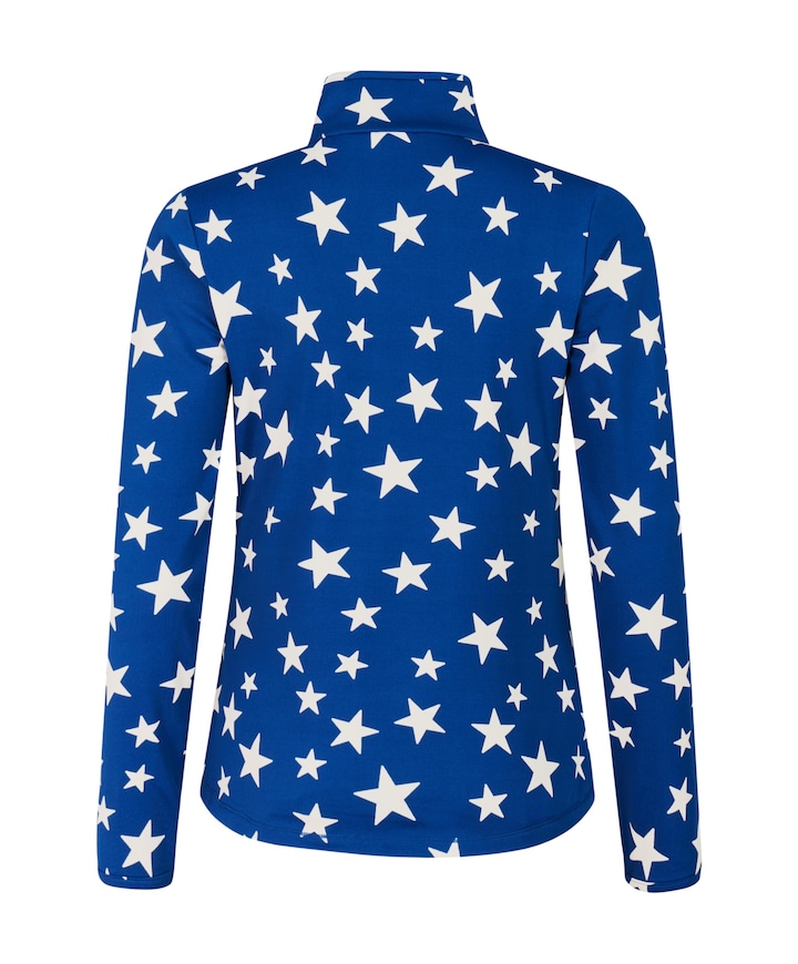 Dames pully blauw