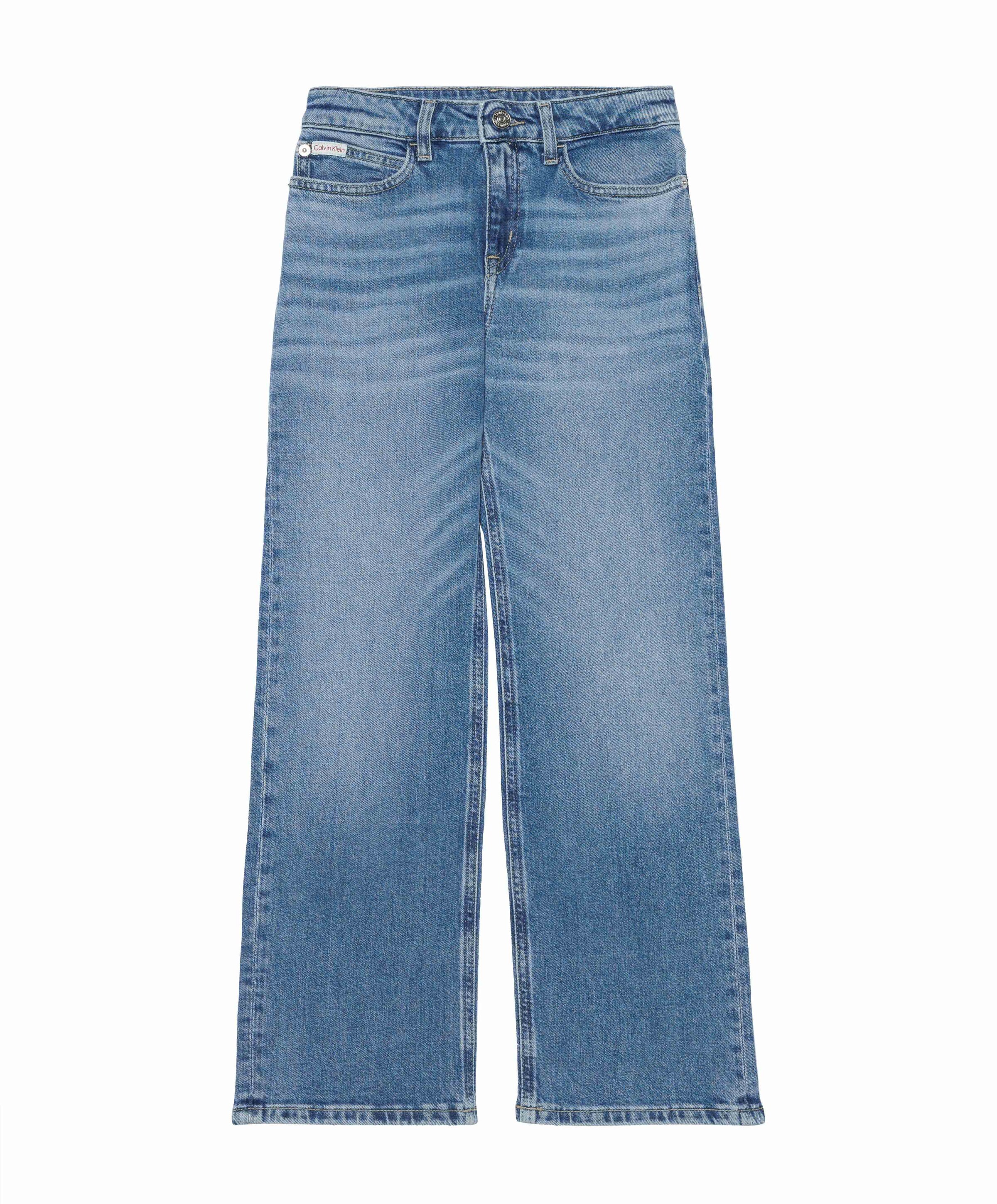 HR WIDE LEG AUTHENTIC BLUE DENIM jeans blauw