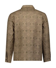 Heren overshirt beige