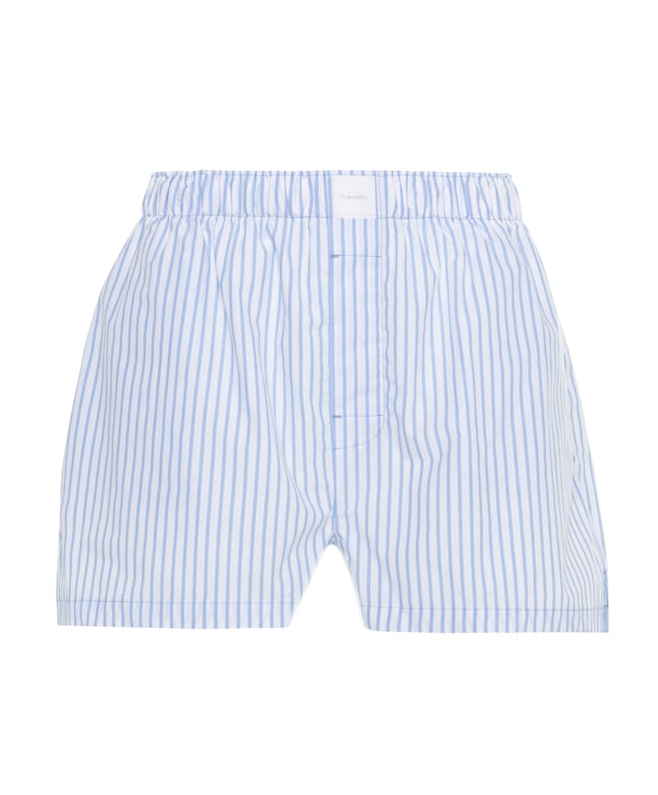 Dames pyjamashort blauw