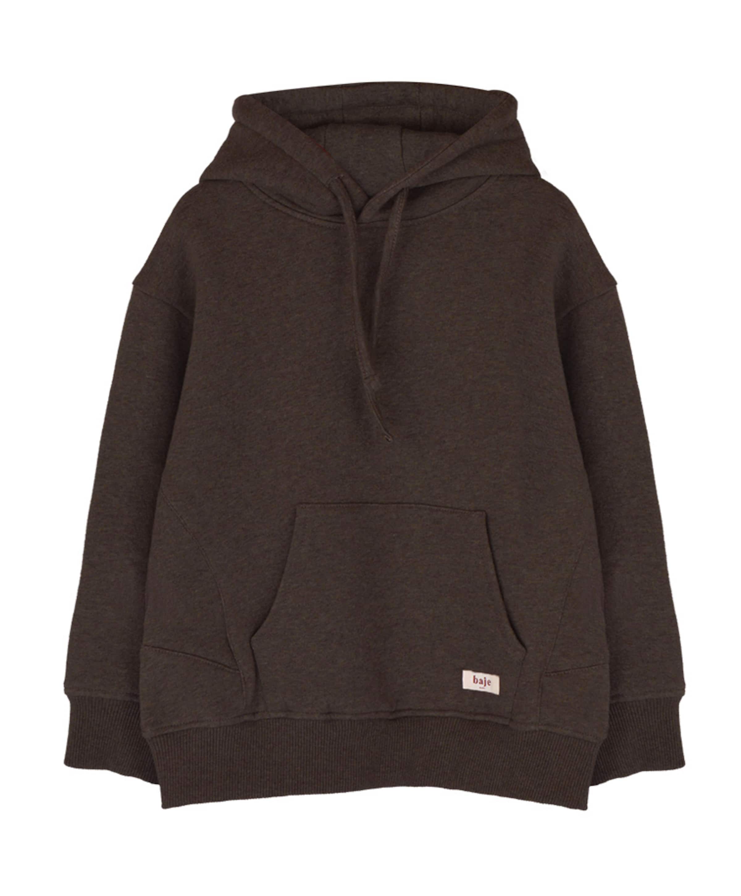 Jongens hoodie bruin