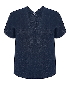 Dames vest blauw