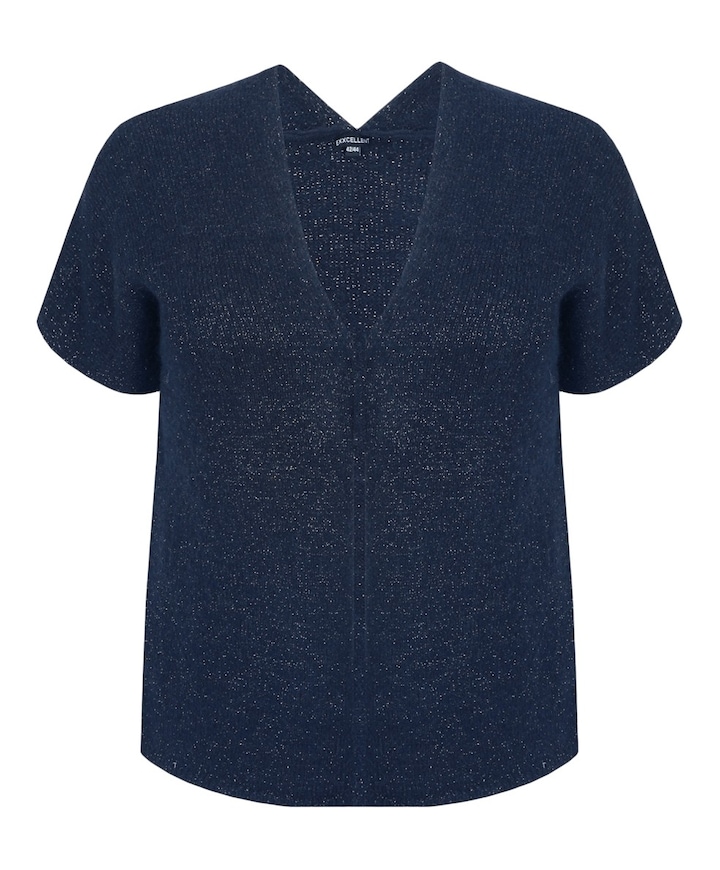 Dames vest blauw