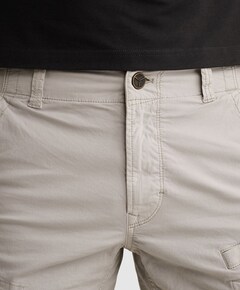NORDROP CARGO SHORTS STRETCH TWILL heren korte broek beige