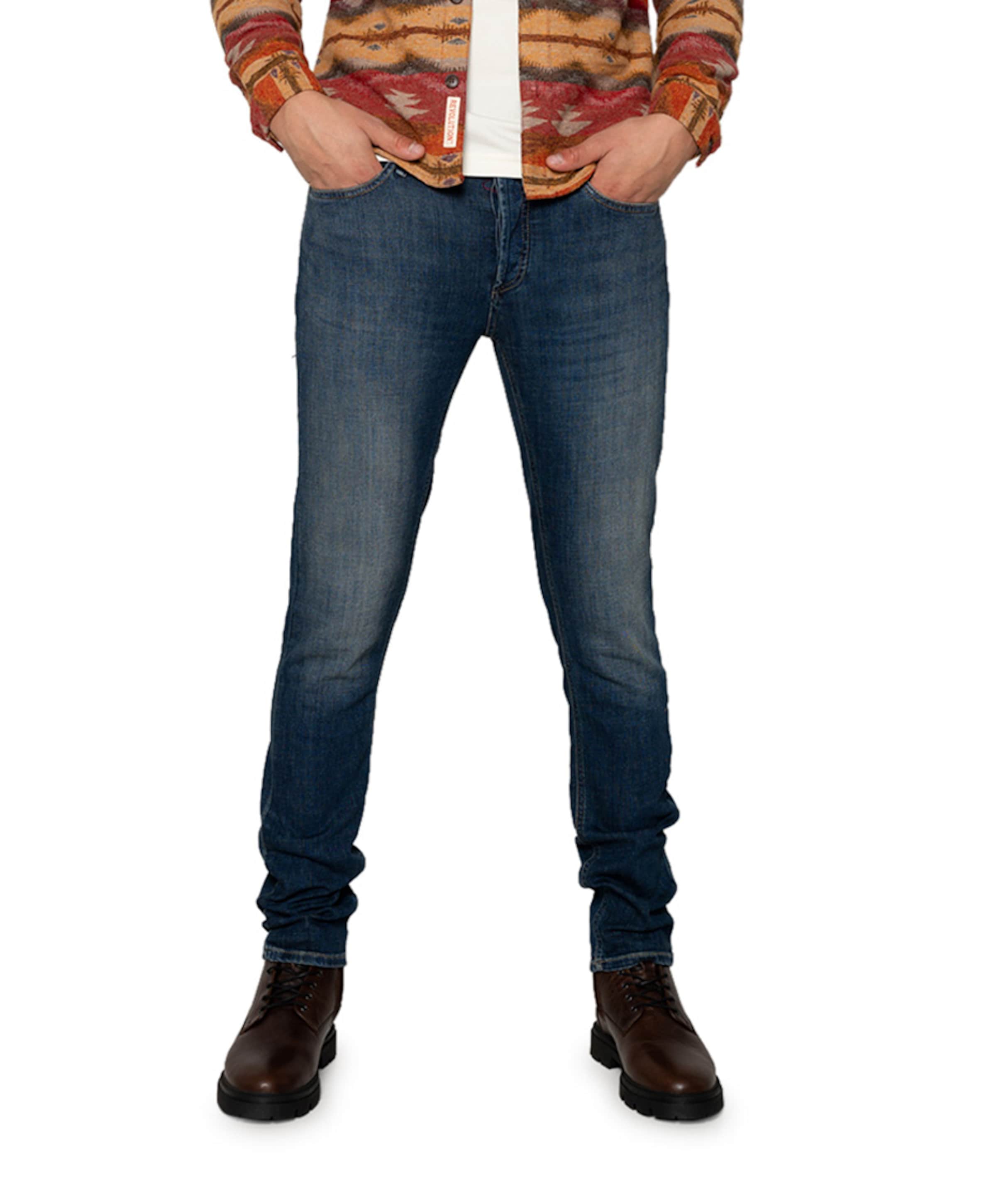 RAZOR AWD heren jeans blauw