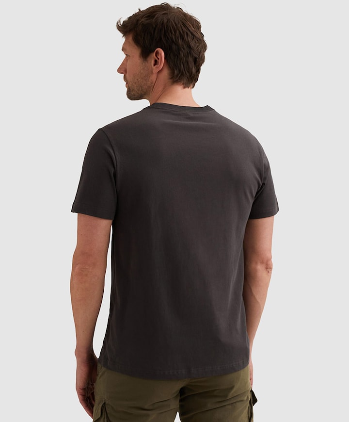 Heren T-shirt bruin