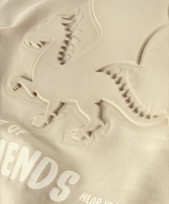 Meisjes sweater beige