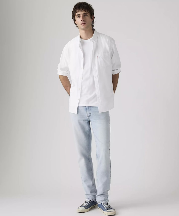 511 Slim heren jeans blauw