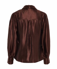 Dames blouse bruin