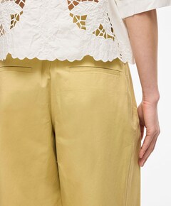 ROUPETRA RW F/L BARREL TROUSER dames broek beige