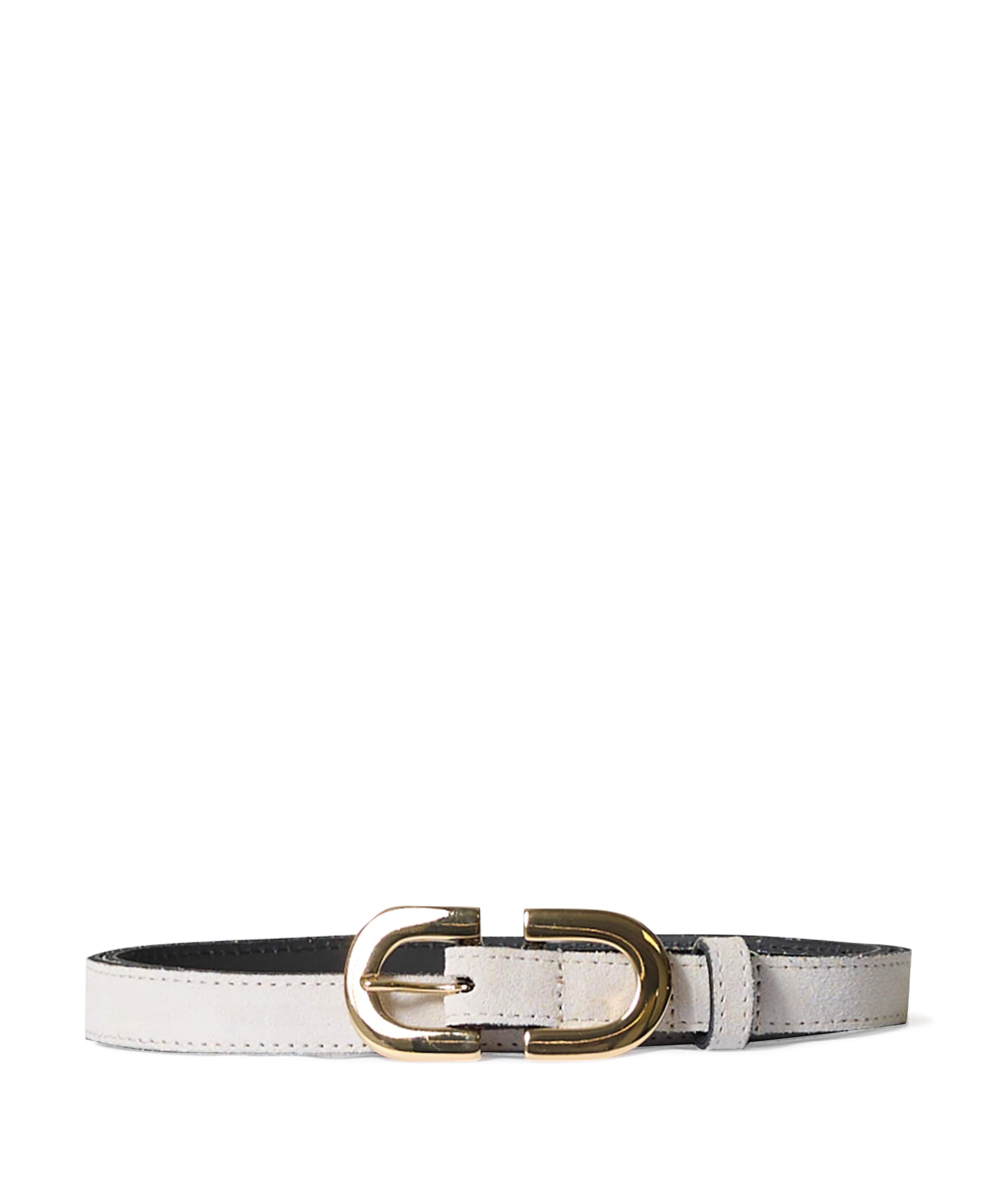 Dames riem beige